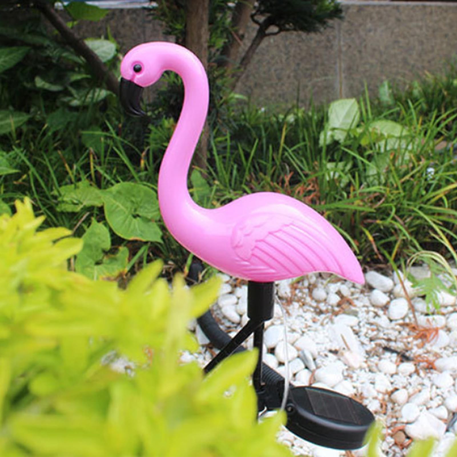 Syfunlv Flamingo light, flamingo garden lights, LED flamingo solar light, 52.5 x 22 x 6.5 cm, IP55 waterproof - Image 2