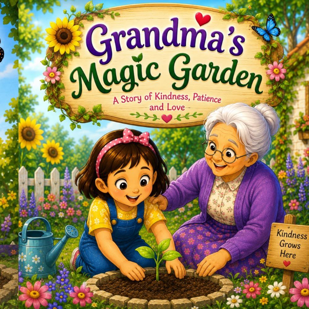 Grandma's Magic Garden: Kindness grows when it is shared.