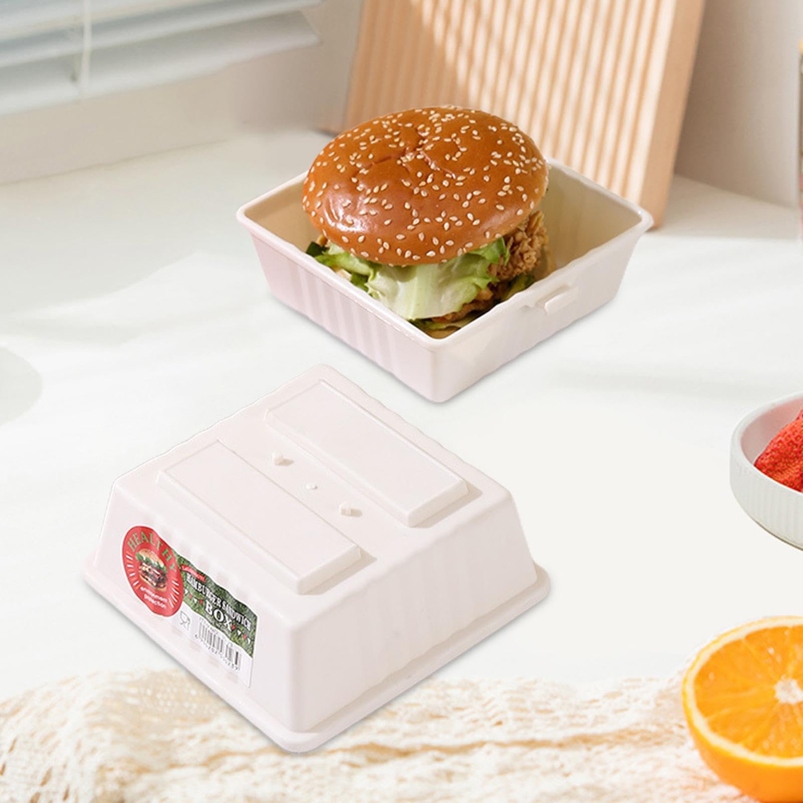 Amazon.co.jp: ハンバーガー収納ボックス - ハンバーガーランチ