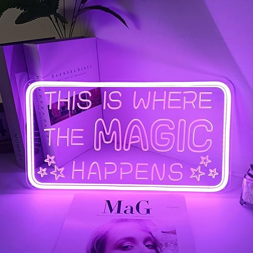 Letreros de neón de medusa, letrero de neón azul hielo frío para decoración de pared, letrero de luz LED de neón para dormitorio de niñas, sala de