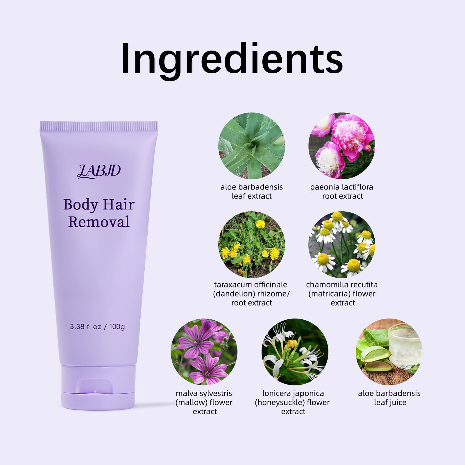 Gentle Hair Removal Cream - Pain-Free & 2-in-1 -3
