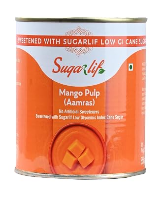 Sugarlif Mango Pulp 850g - Sweetened with Sugarlif Low GI Sugar