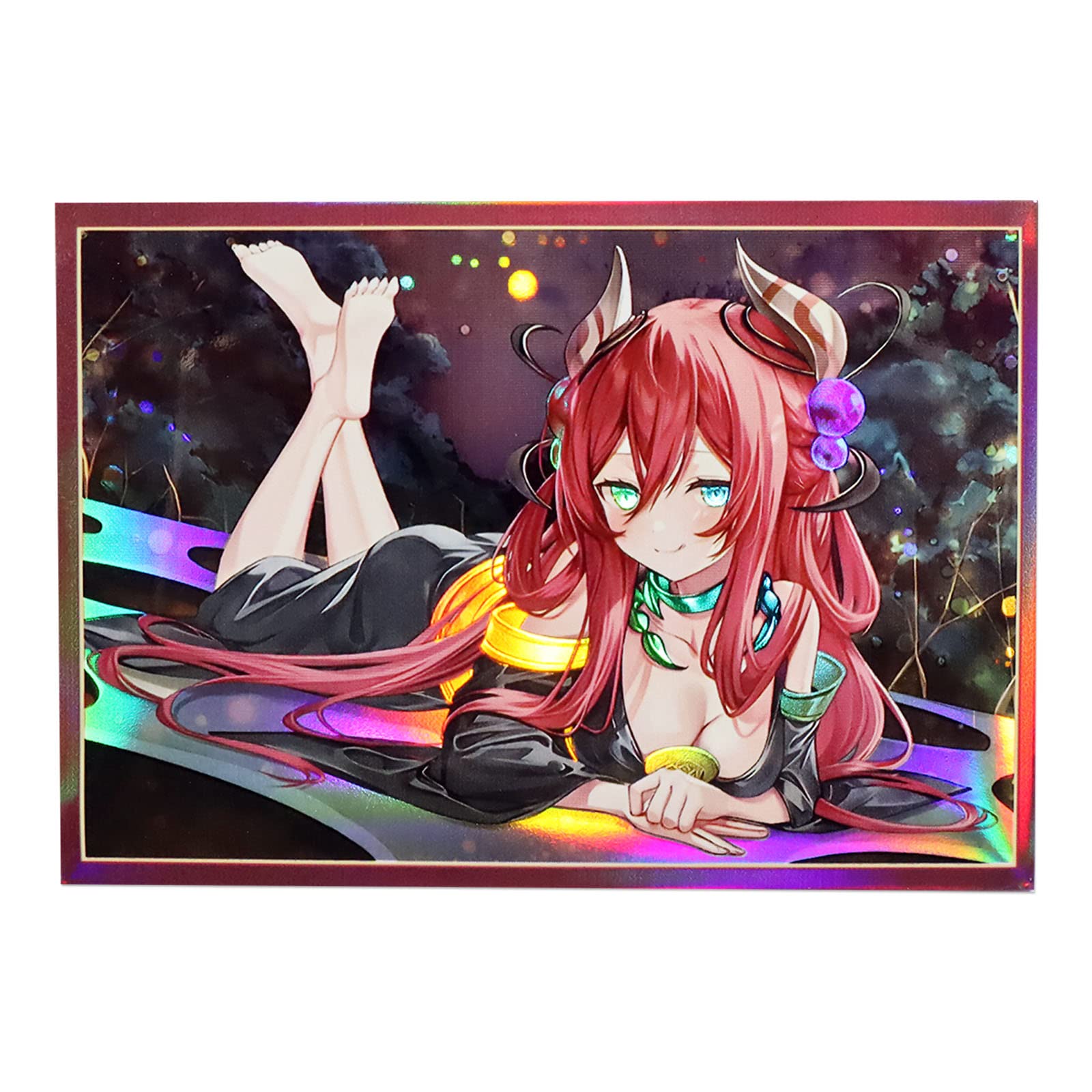 50ct Holographic Flashing (Traptrix Allomerus) Top Loading Trading Card  Sleeves Deck Protector for YuGiOh/Japanese Sized Cards 63x90mm（A17） :  Amazon.ca: Toys & Games