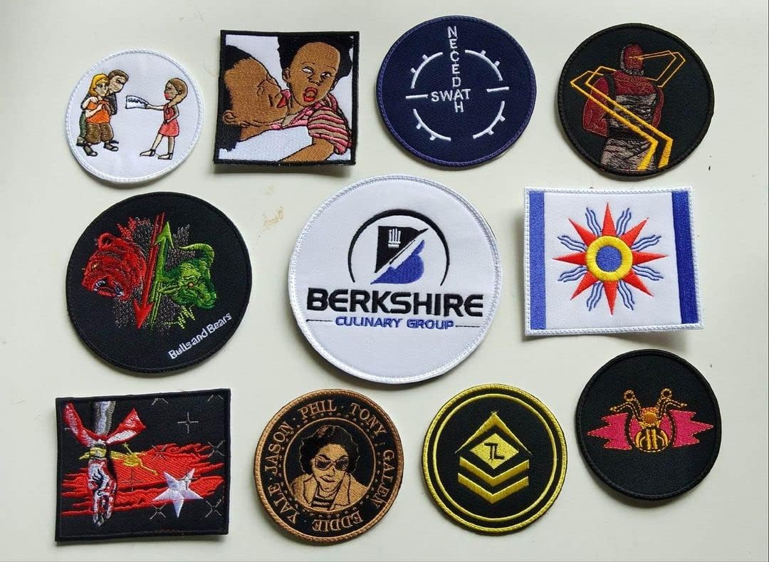 Personal Custom Embroidered Logo Patch Iron Sew Patch
