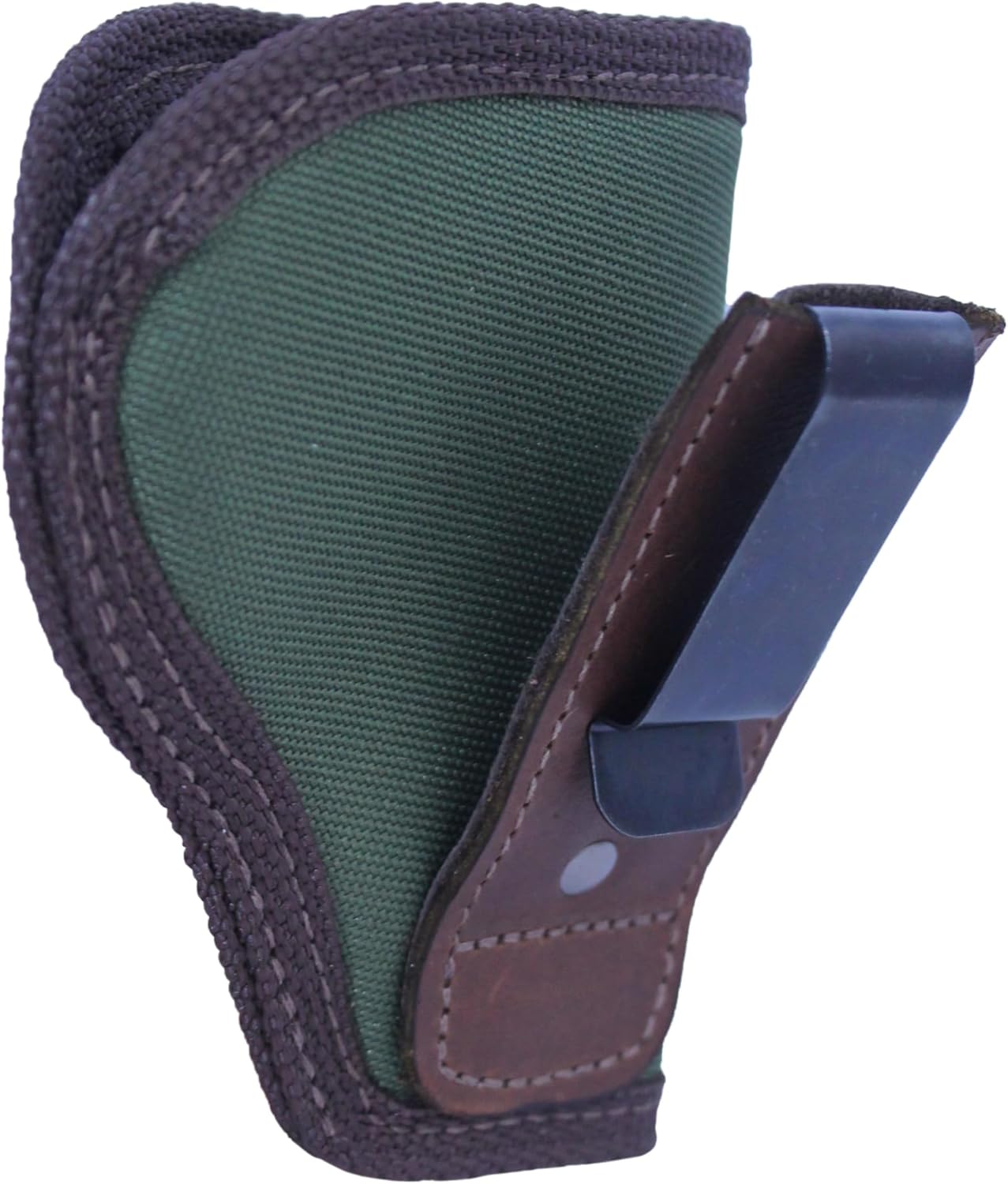 Barsony New Woodland Green Tuckable Holster for Snub Nose 2" Revolvers