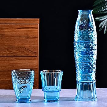 Amazon | MDLUU フィッシュデザイン タンブラーグラス 積み重ね