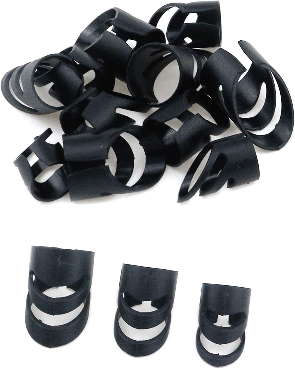 Coshar Guitar Picks Adjustable Finger Picks Small, Medium