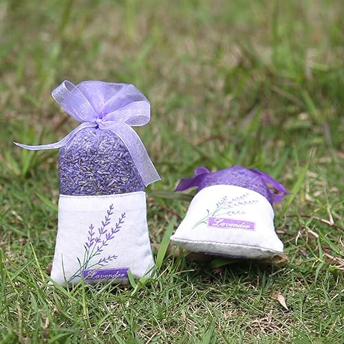 Miniatura 2 de Bolsas de bolsitas de lavanda bolsa vacía de bolsitas de fragancia de lavanda bolsa de bolsita bolso púrpura profundo 30 piezas
