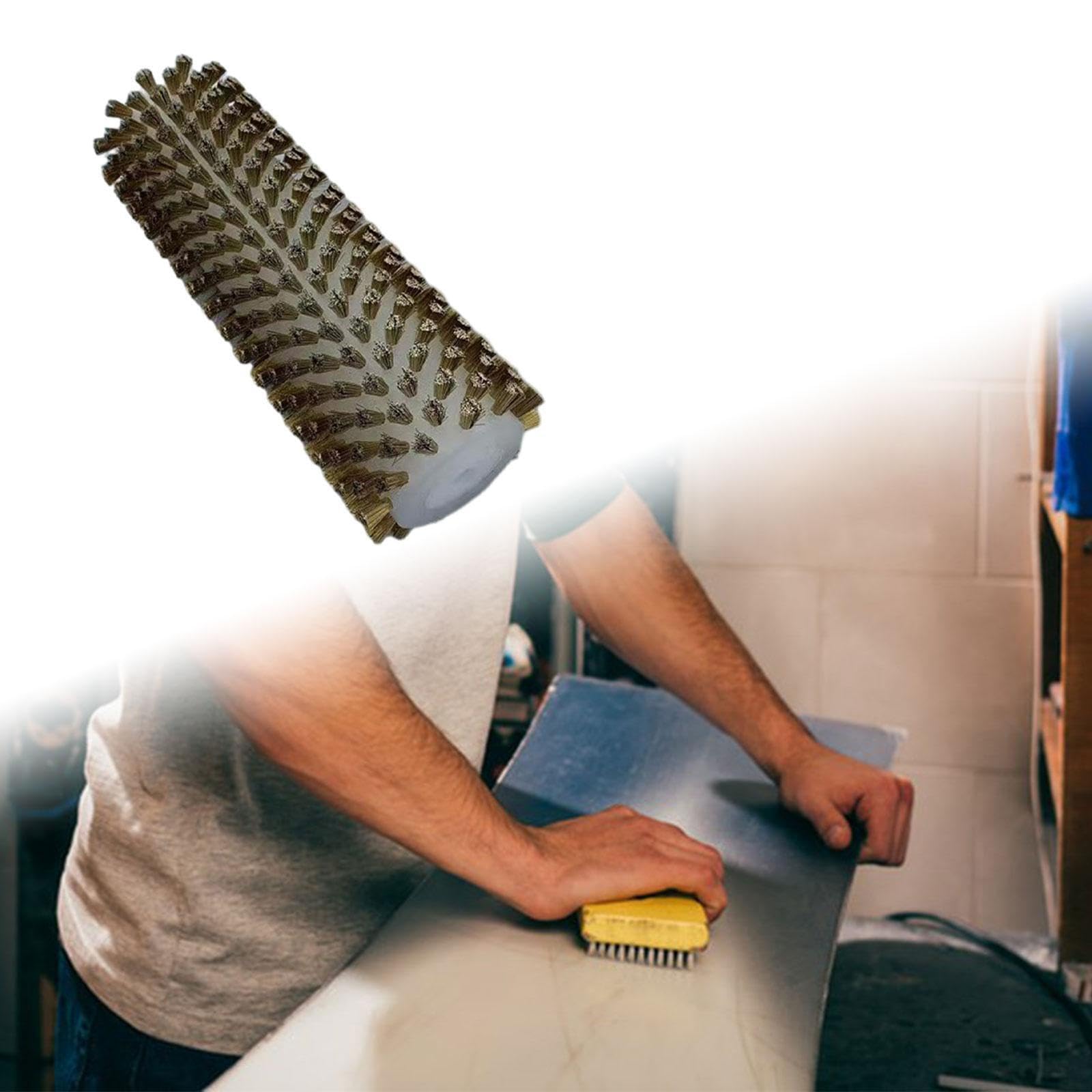 La spazzola per la cera | su tutta l'attrezzatura da , mantenendo elevate le prestazioni. Le setole della spazzola sono realizzate in nylon. elettrica