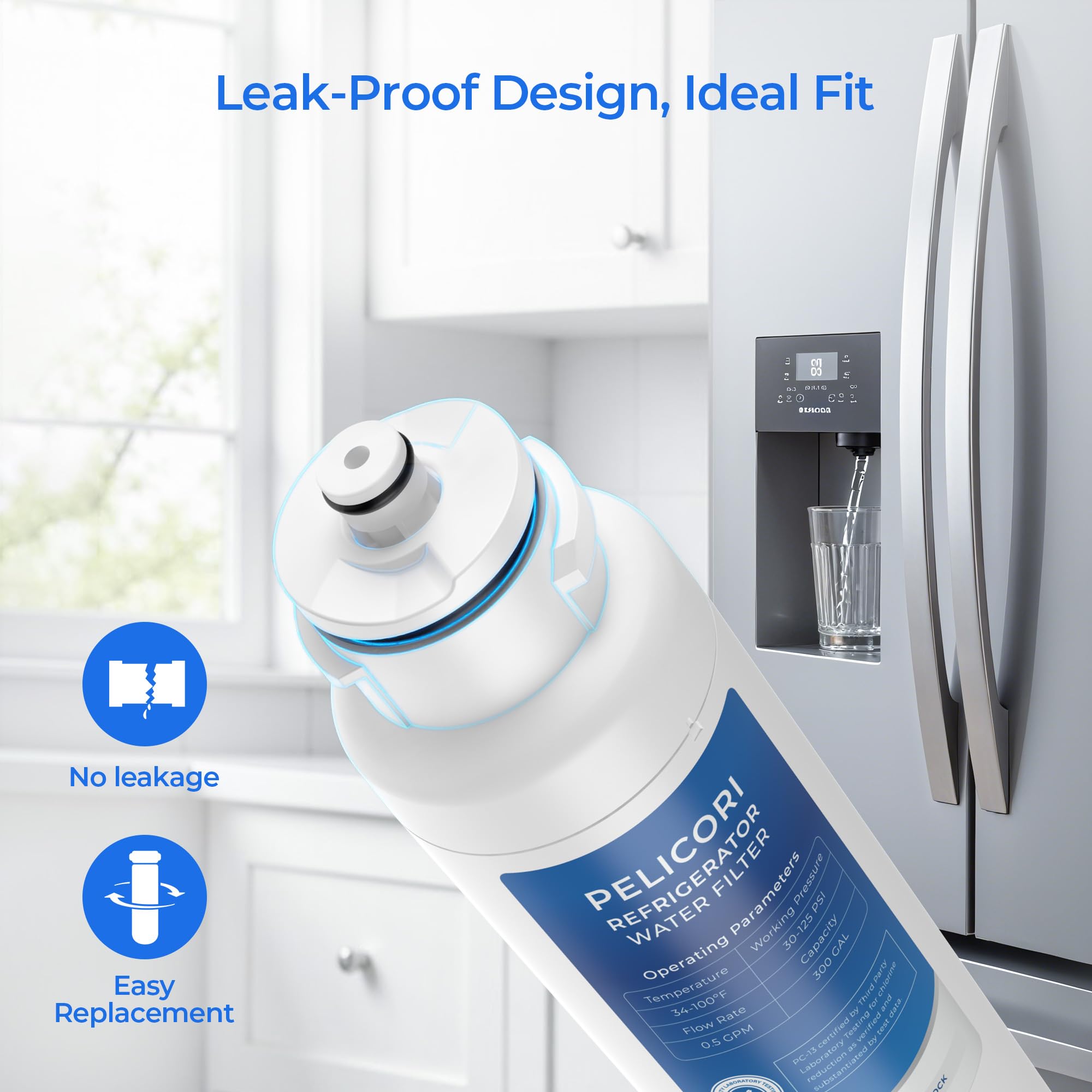 Amazon.com: PELICORI HX2017FR-A Water Filter, Compatible with