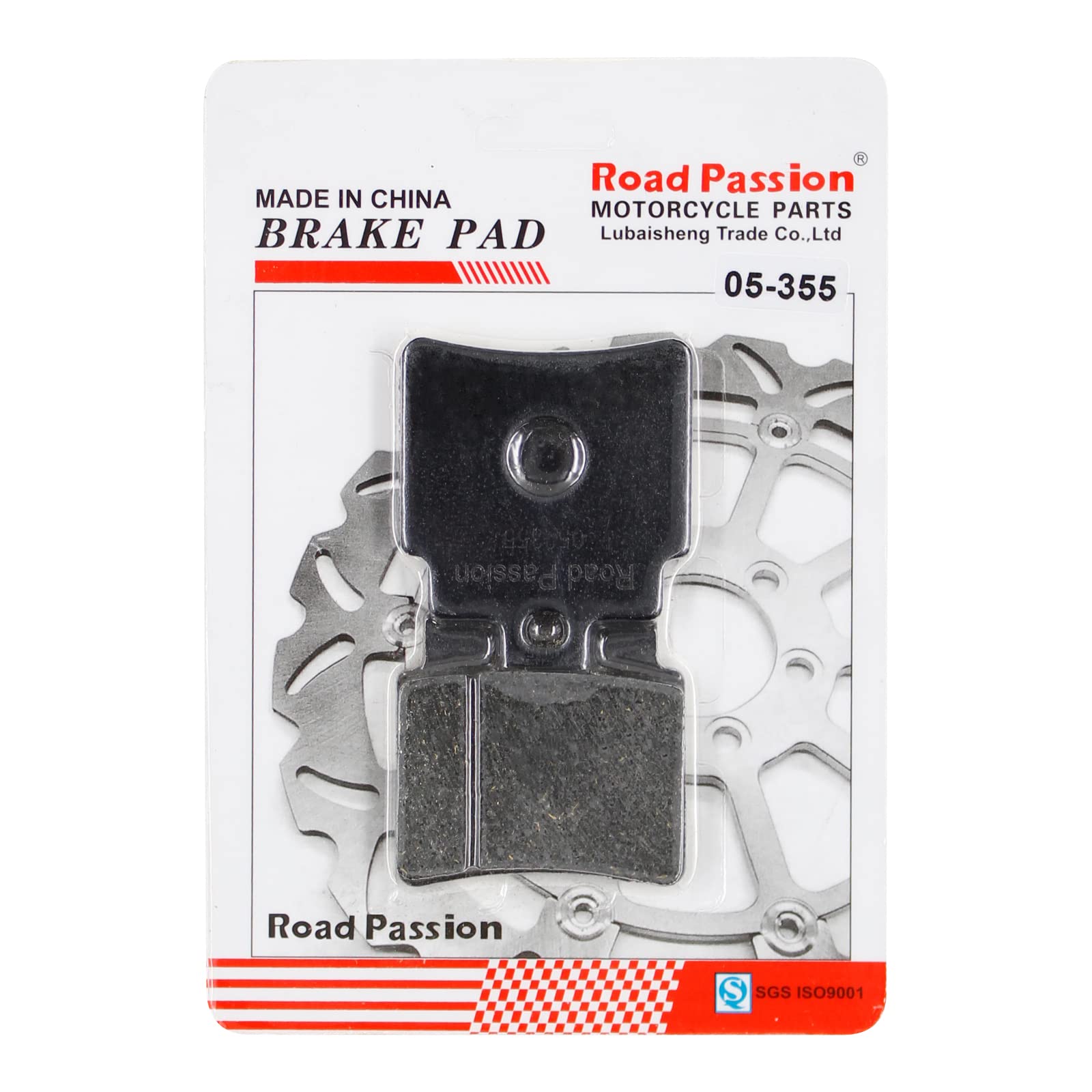 Road Passion 4-Pad-Marke Les Plaquettes de Frein replacement part Compatible pour/compatible with Kymco MXU KXR 250 / Maxxer 250-300 rear
