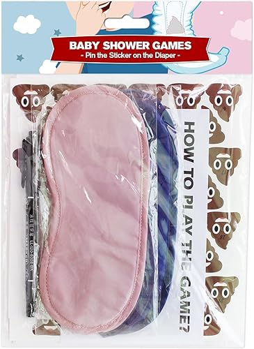 Miniatura 7 de Juegos de baby shower, pin the heart on the baby, divertidos juegos de baby shower, actividades temáticas de pañales, juegos de fiesta, suministros