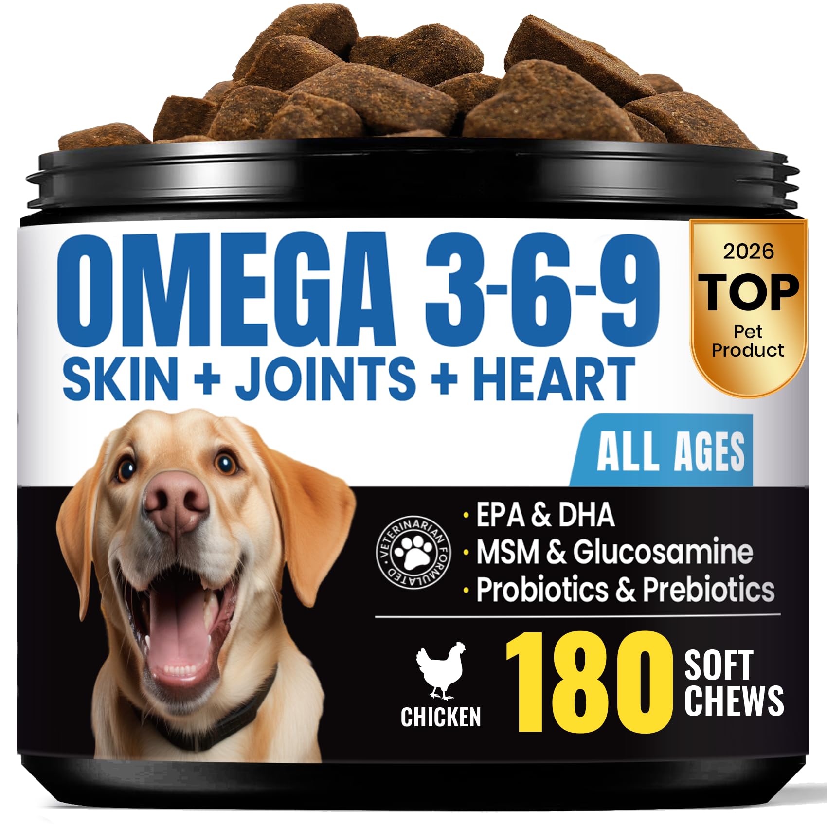 BuddyCheer Omega 3 for Dogs