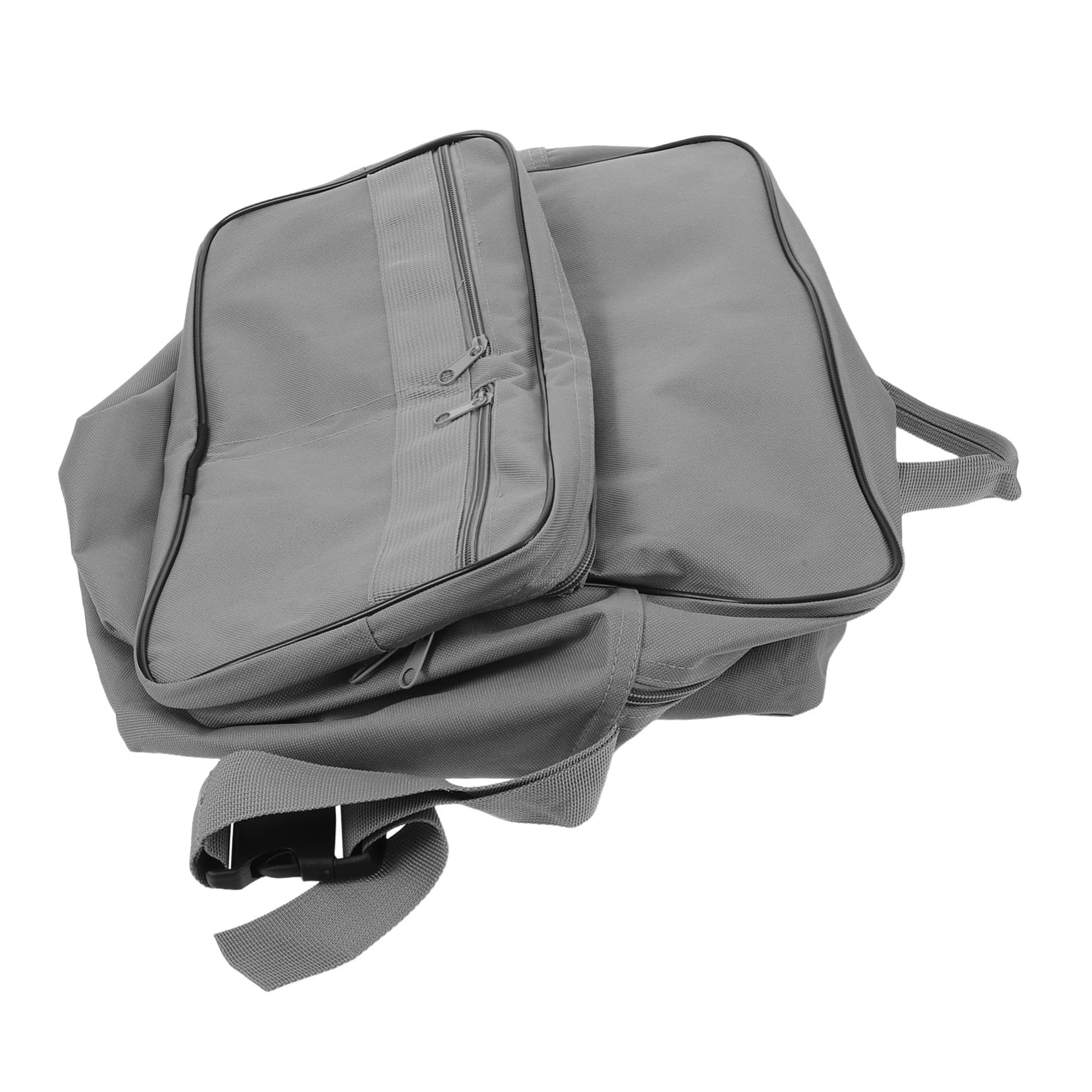 ibasenice Bolsa de Almacenamiento para Silla de Ruedas Mochila Grande para Andadores y Cochecitos con Múltiples Compartimentos para Mayores y Viaje Diseño Ligero y Práctico Gris