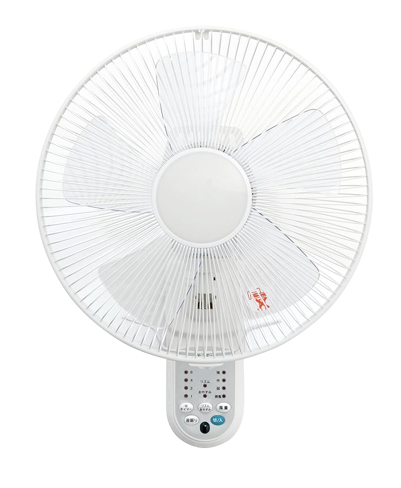 壁掛け扇風機 ダイヤル式 ホワイト Amazon | ZEPEAL ゼピール フルリモコン式壁掛け扇風機 DKF