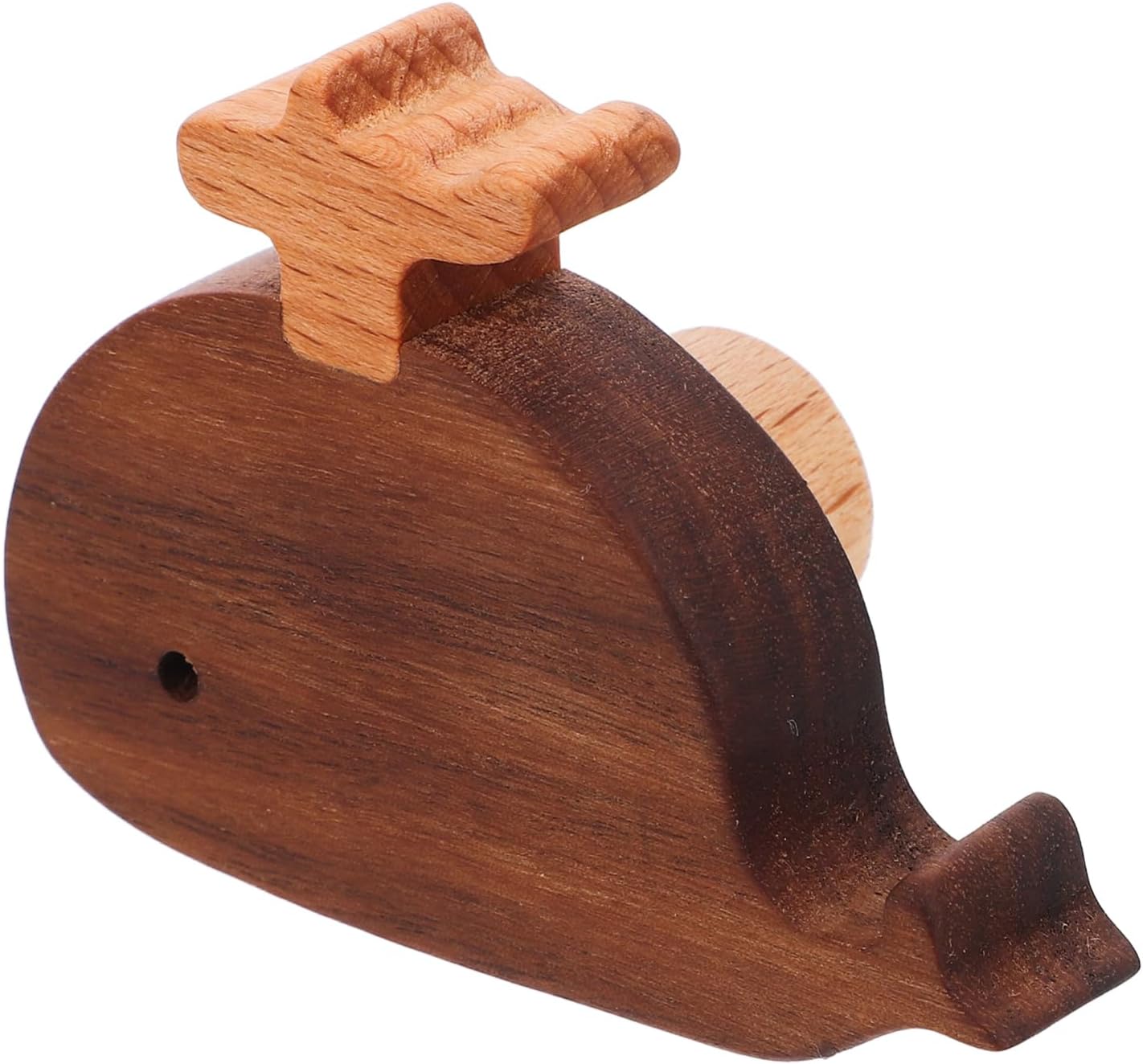 ULTECHNOVO Decorative Wooden Animal Cabinet Knobs for Nursery Furniture Makeover Adorable Solid Wood Drawer Pulls for Boy Girl Rooms Easy to Install Dresser Handles
