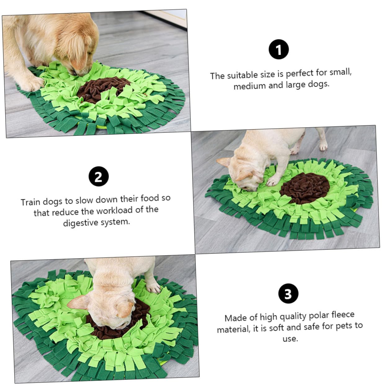 Tappetino per Annusamento per Cane e Pet, Alimentazione Lenta, 1 Pz