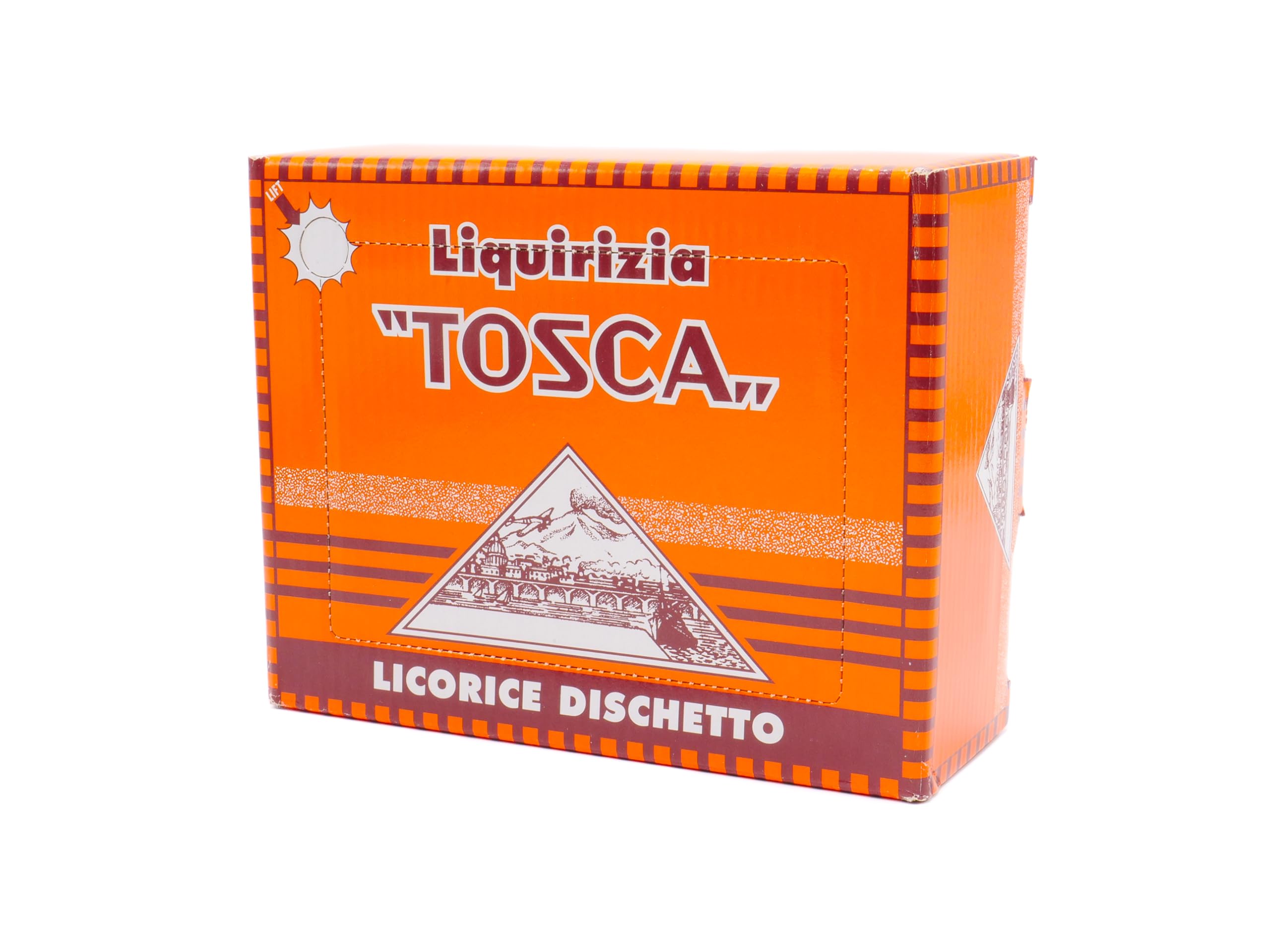 Lakritzscheiben 1kg - mit echtem italienischen Lakritz - Lakritz in Scheiben 1000 Gramm