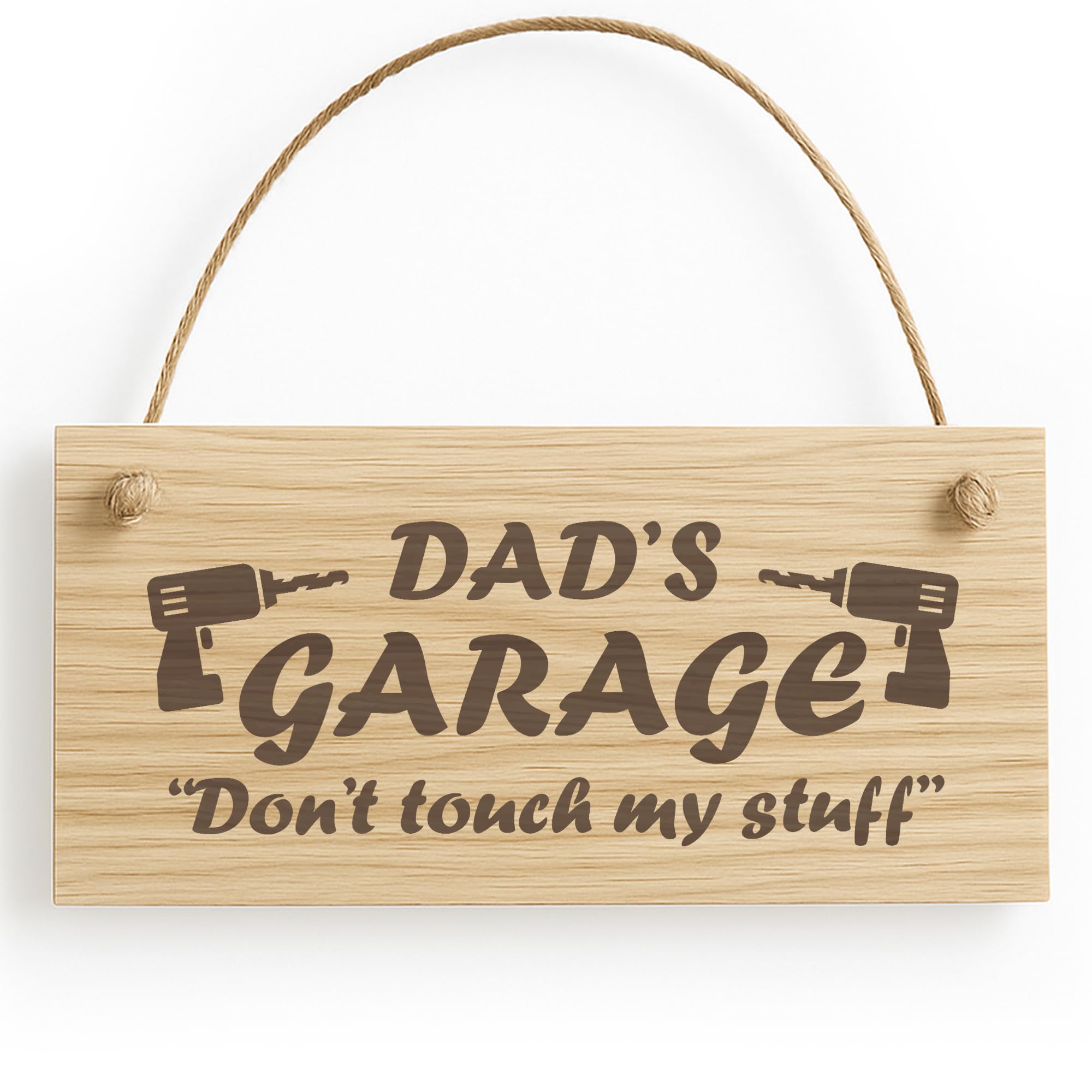 Red Ocean Dads Garage Sign Hanging Plaque Funny Gift For Dad Birthday Fathers Day Dad Gift From Daughter Son