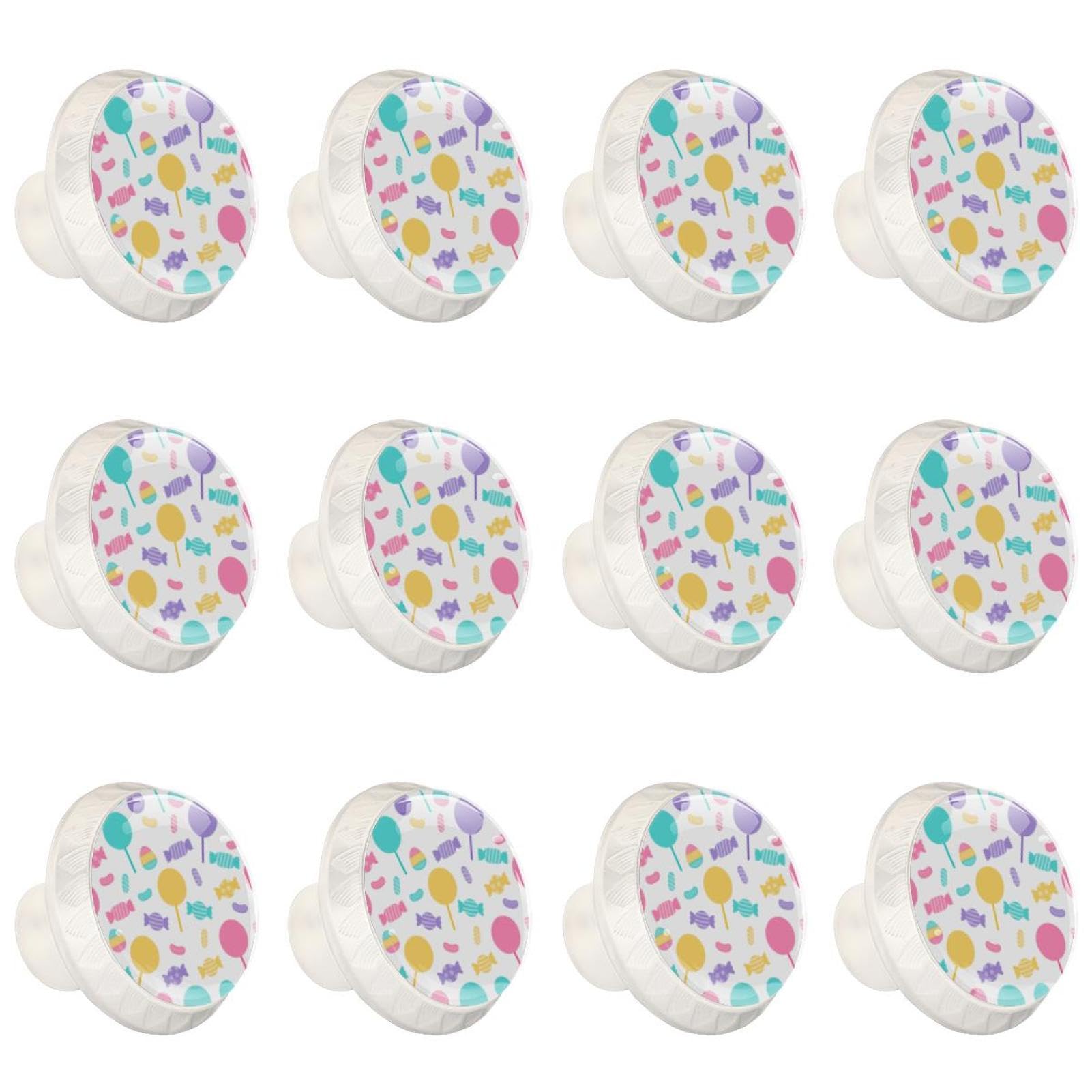 Boutons de tiroir en verre cristal pour rénover les meubles de cuisine et placards de salle de bain