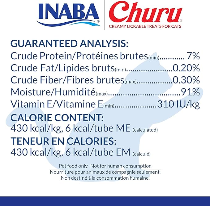 INABA Churu Puré Laminado Para Gatos Atún y Pollo 36 Tubos miniatura 6