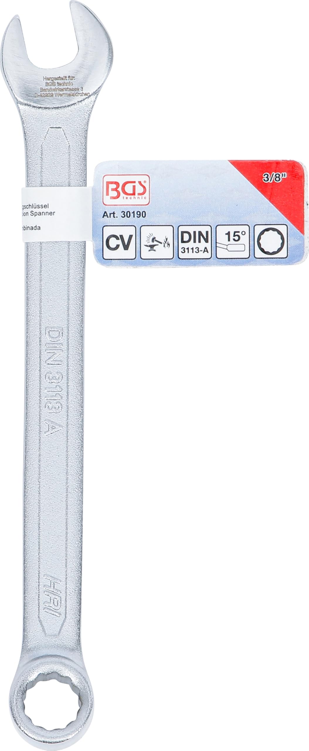 Chiave Combinata AF 1-5/8 Pollici (41,3 Mm): Aperta E Ad Anello, In Cromo Vanadio, Prodotto TE773 - 4