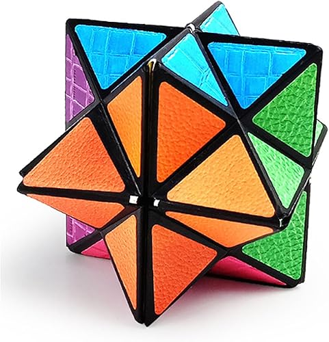Magic Cube - Juego de rompecabezas 2 en 1, rompecabezas geométricos de cerebro, rompecabezas geométricos de lógica 3D, juegos de inteligencia