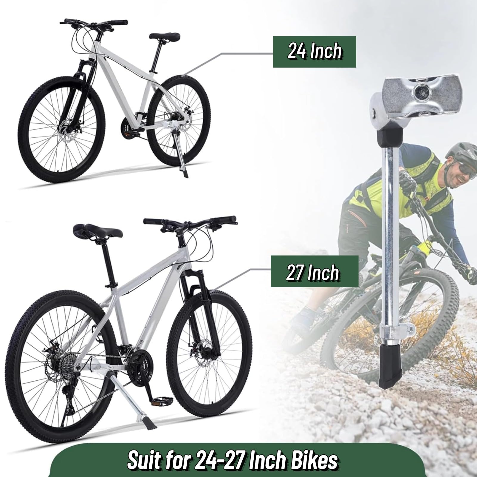 Bicycle Kickstands 24 In For Wheel For Sale