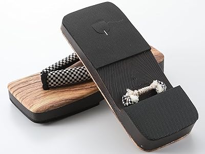 Amazon | [SAKIKU-EN] 紳士下駄 ソフト鼻緒 ウレタンソール 下駄