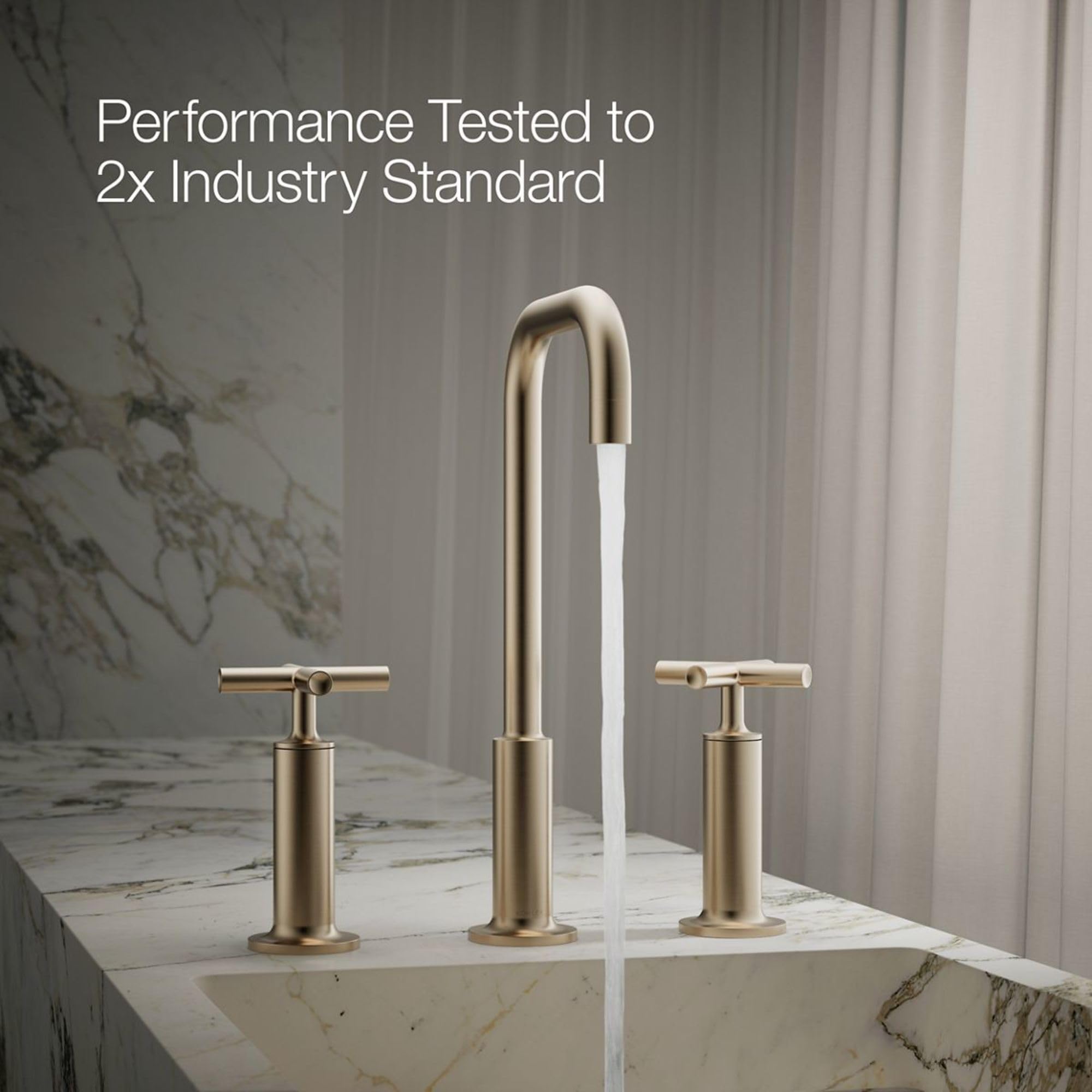 Kohler Purist Waschtischarmatur Mit Schwanenhals – Stylisch & Langlebig, 14408-3-CP