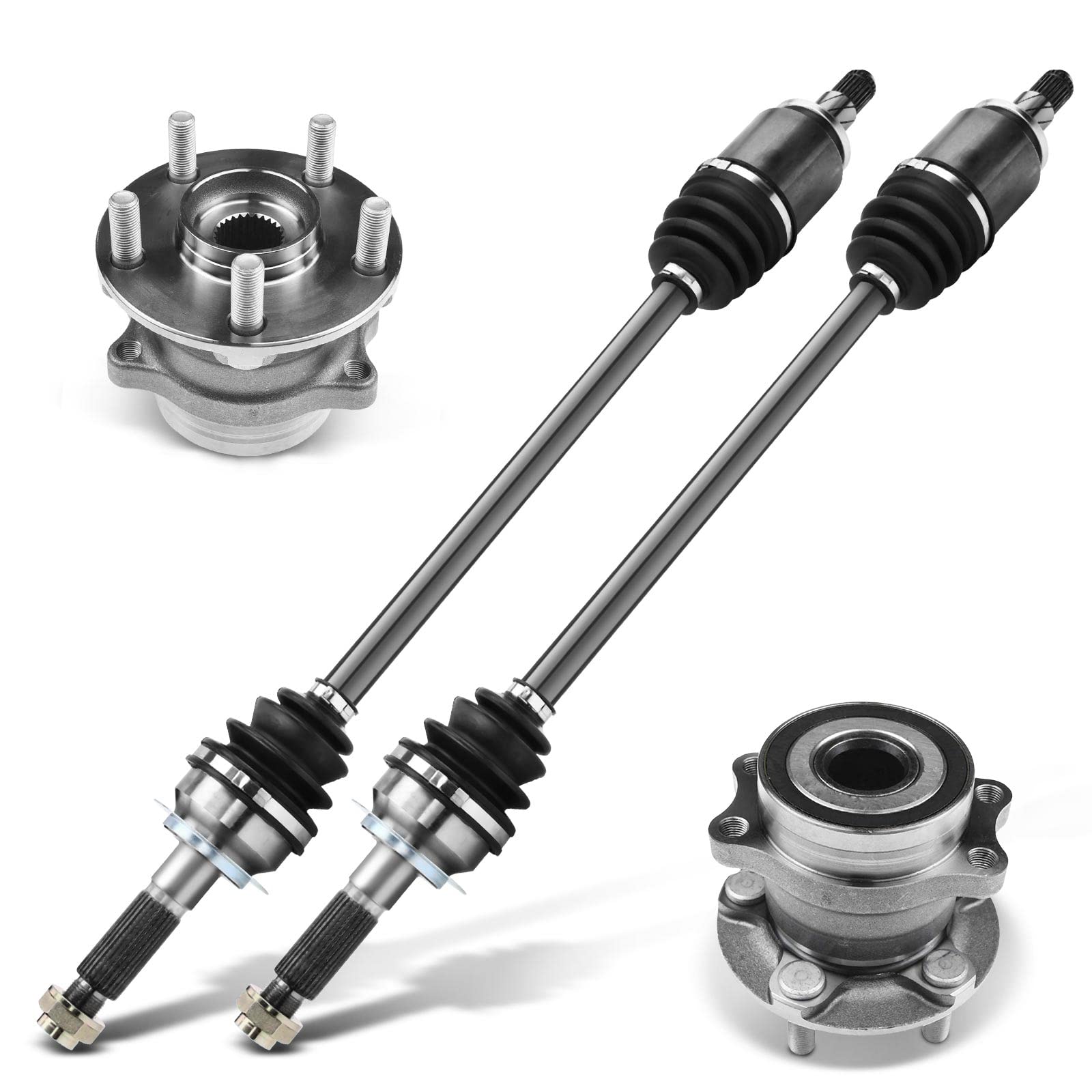 スカイフィールド Amazon.com: A-Premium Pair [2] Rear CV Axle Shaft & Pair [2