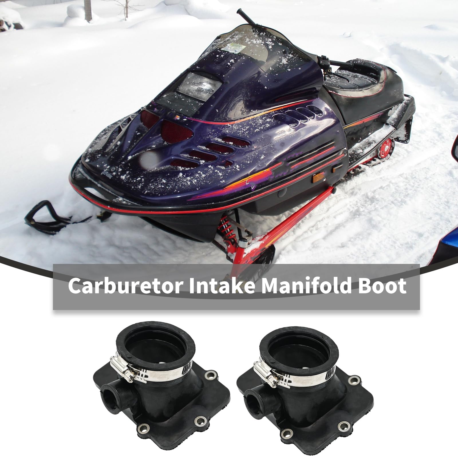 ぐりたん　0628 Zreneyfex 2 Pcs 07-102-06 Intake Manifold Compatible with Ski-Doo