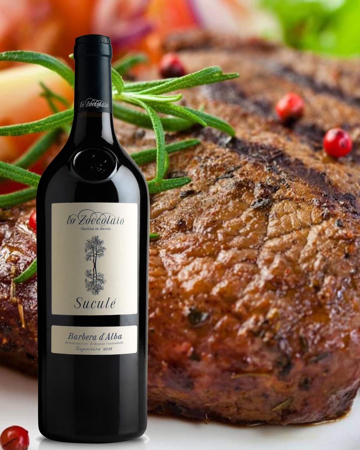 Lo Zoccolaio 2 Langhe Rosso Baccanera + 2 Barbera d'Alba Suculè + 2 Barolo DOCG - Vin Italien dans Bois Cas 6 Bouteilles x 75 cl