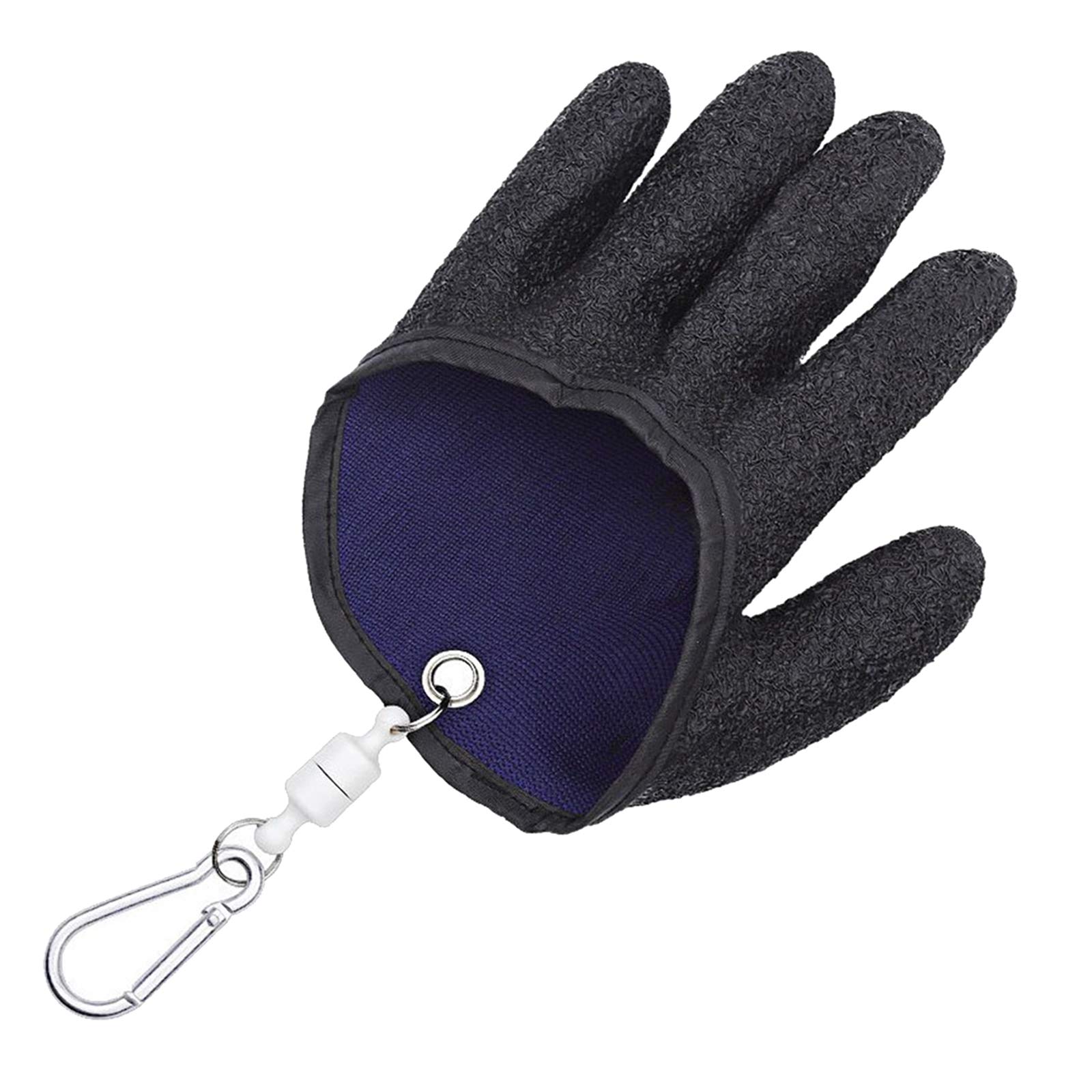 Angelhandschuhe für Rechts- und Linkshänder, mit Magnethaken, pannensicher, für Linkshänder, 10 Stück