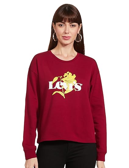 Women's Cotton Hooded Neck Sweatshirt