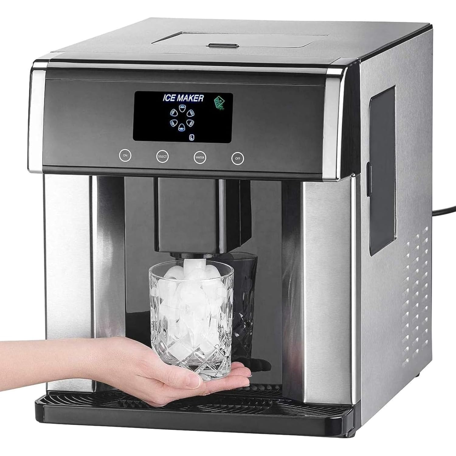 Amazon.co.jp: 高速製氷機 卓上 自動製氷機 タンク容量1.8L 大容量 