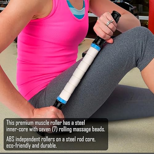 Miniatura 6 de iGreely Rodillo muscular de alta calidad el mejor rodillo de masaje de 17 pulgadas recomendado por fisioterapeutas promueve la recuperación rápida