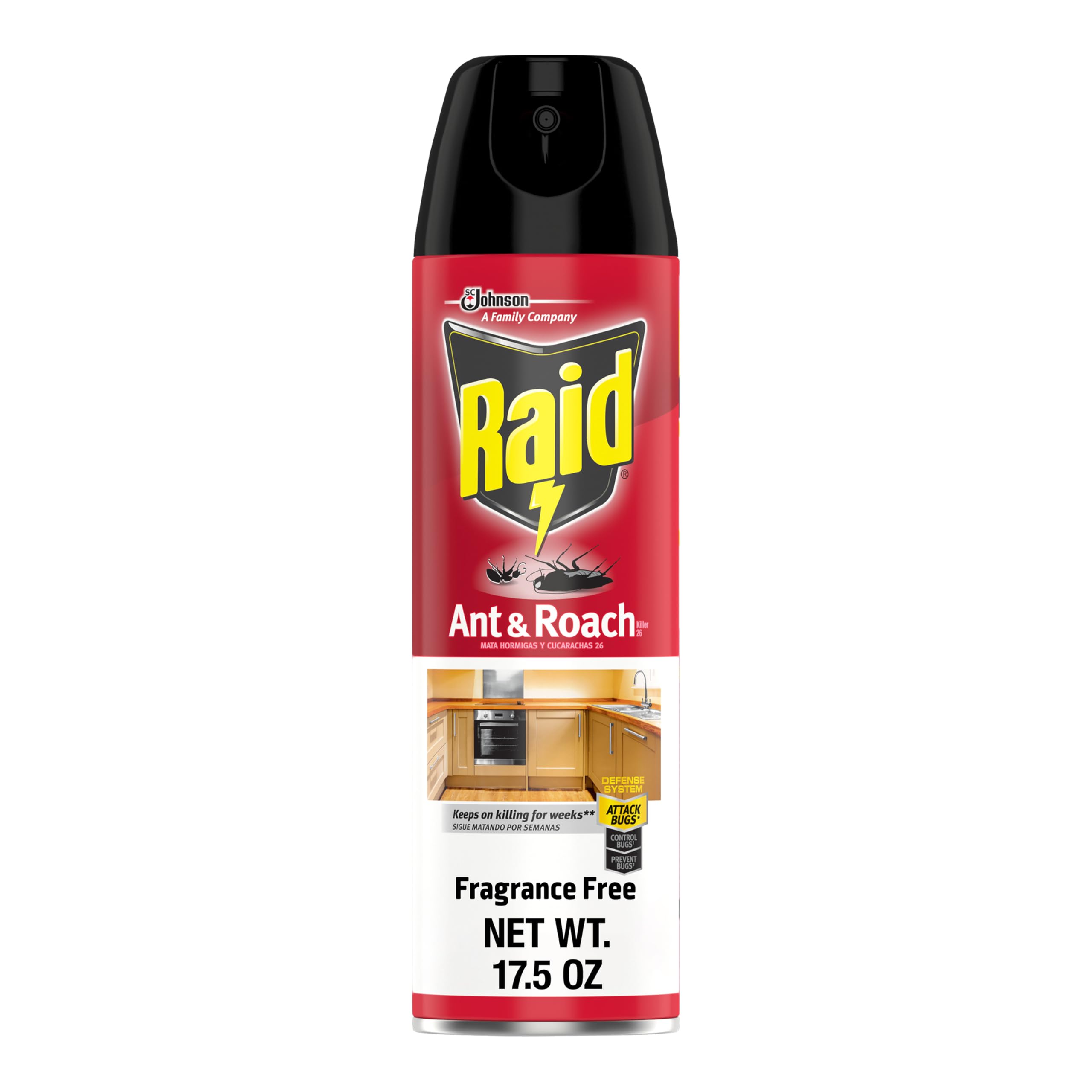 Raid Ant & Roach Killer Insecticide Spray-Fragrance Free - 17.5 oz (B000BOCDXW) Amazon Price History, Amazon Price Tracker
