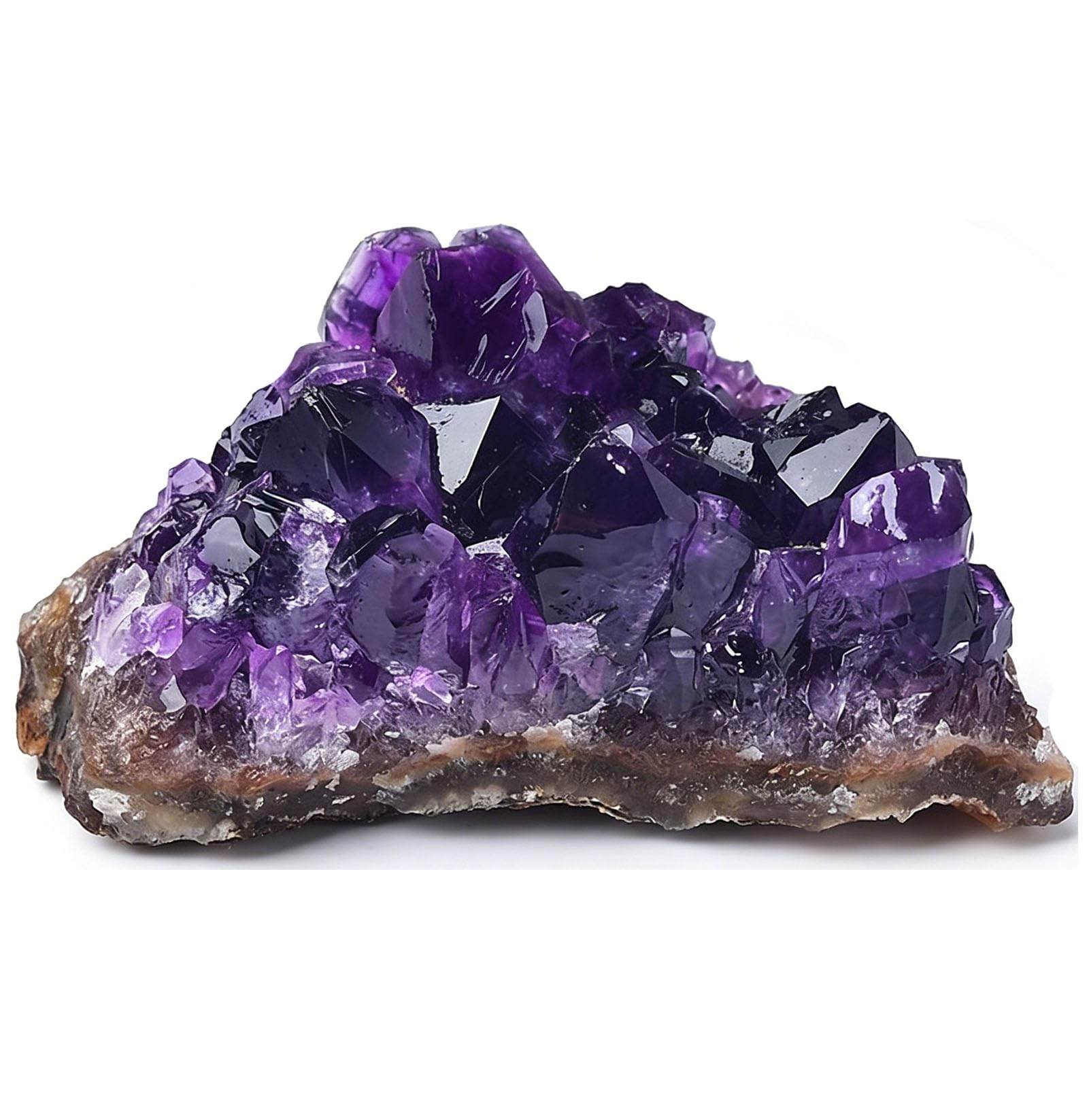 Zooeelly Natural Amethyst Quartz Crystal Clusters, Raw Amethyst Geode, Healng Crystals Stone Rock Crystal Cluster Druzy Gemstone Specimen for Witchcraft,3~10G