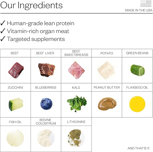 Miniatura 5 de Maev Raw Dog Food with Lean Beef Protein Better Than Freeze Dried Dog Food Vitamin-Rich Organ Meat in Every Serving Made by Veterinary Nutritionists