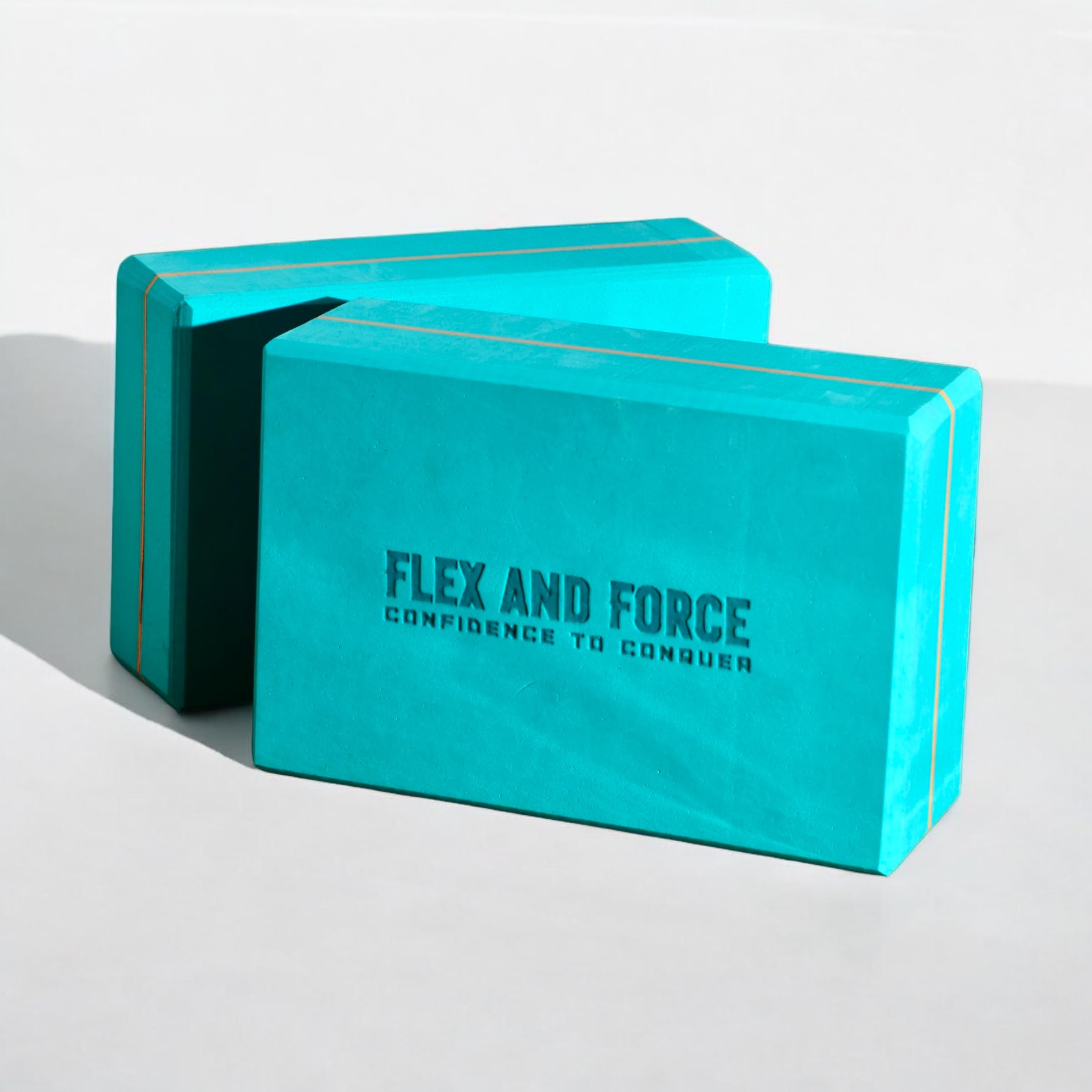 Flex and Force Yoga Blocks | Yoga Bricks, Pack of 1, Teal, Premium & Durable EVA Form, Feather light (B0DDJMTFZC) Amazon Price History, Amazon Price Tracker