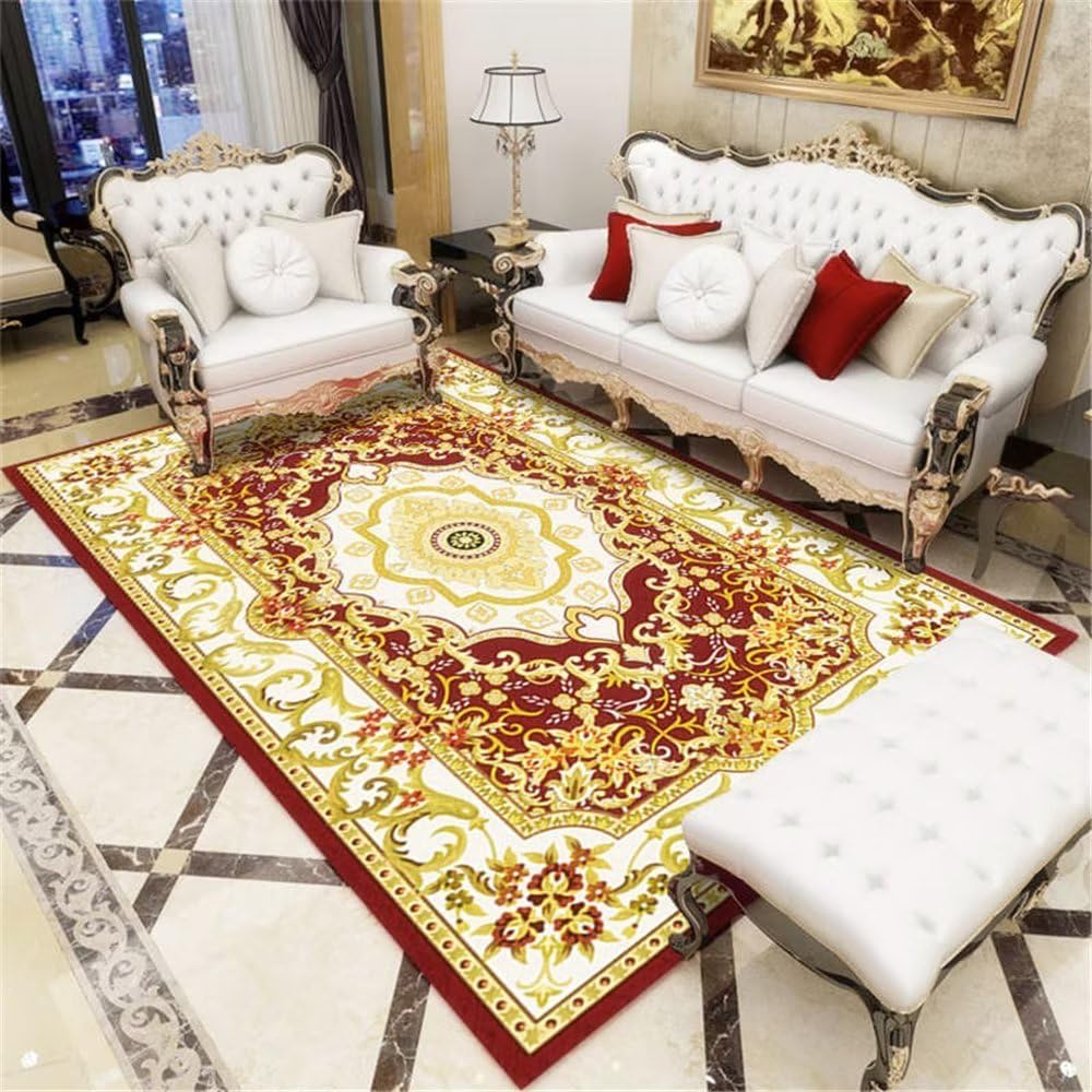 Tapis de bureau au sol motif floral pour créer un espace de travail inspirant