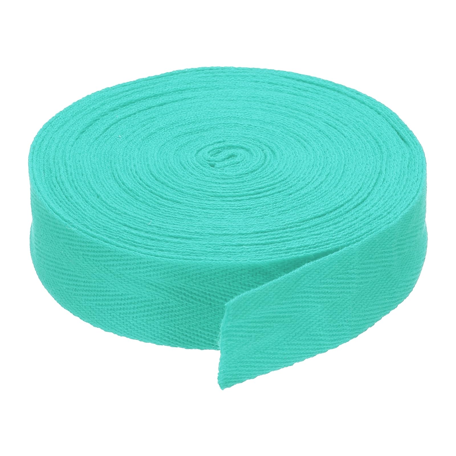DMiotech 1.2"(3cm) 10 Yards Cotton Twill Tape Cotton Ribbons Bias Binding Tape Herringbone Tape Ribbons Sky Blue for DIY Crafts Making Clothes