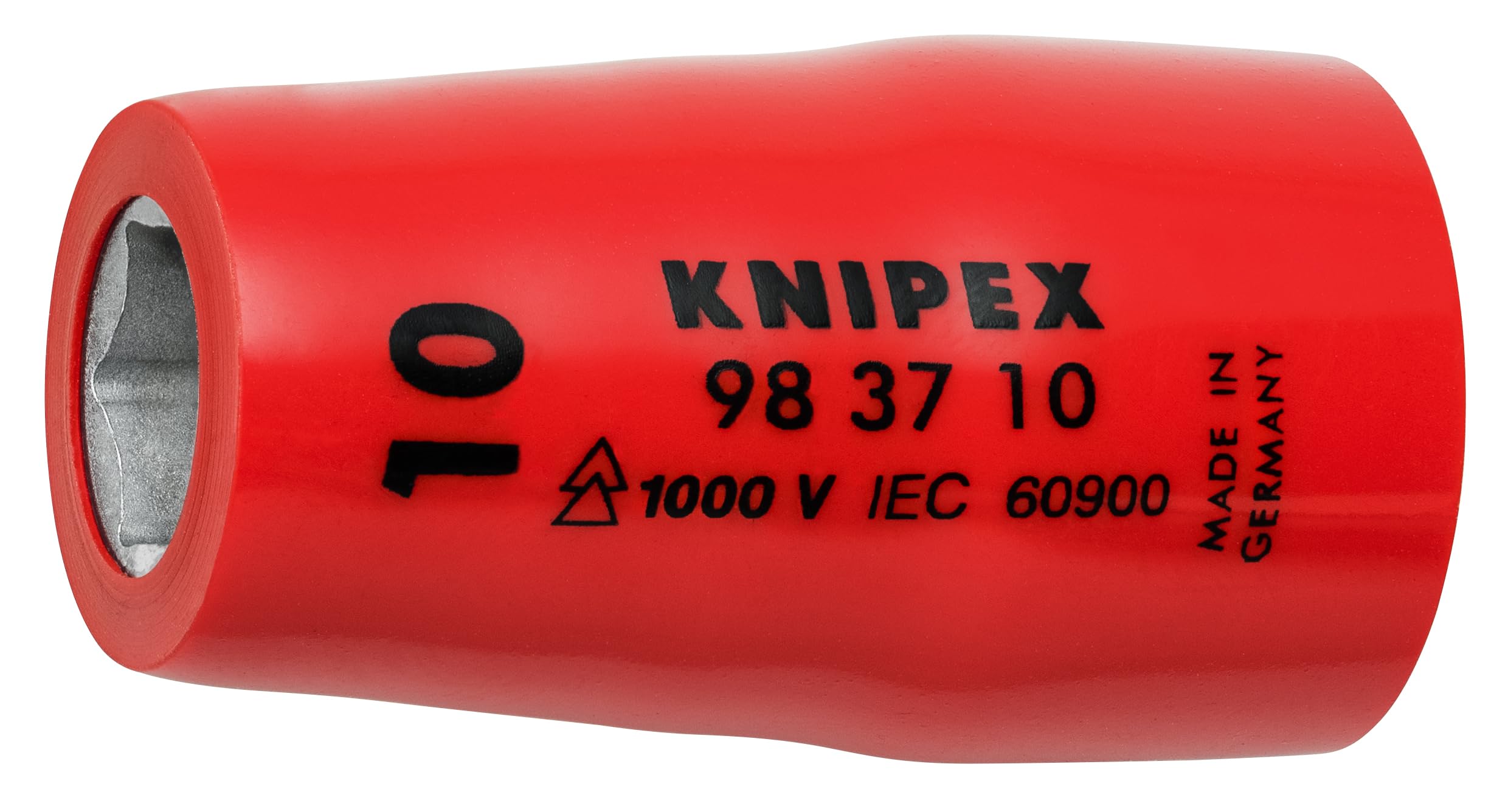 KNIPEX 98 99 11 S4 10 Piece 1,000V Insulated Socket Set 3/8 Metric