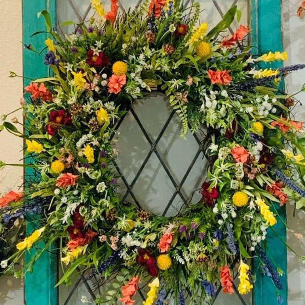 Artificial Spring Wreath
