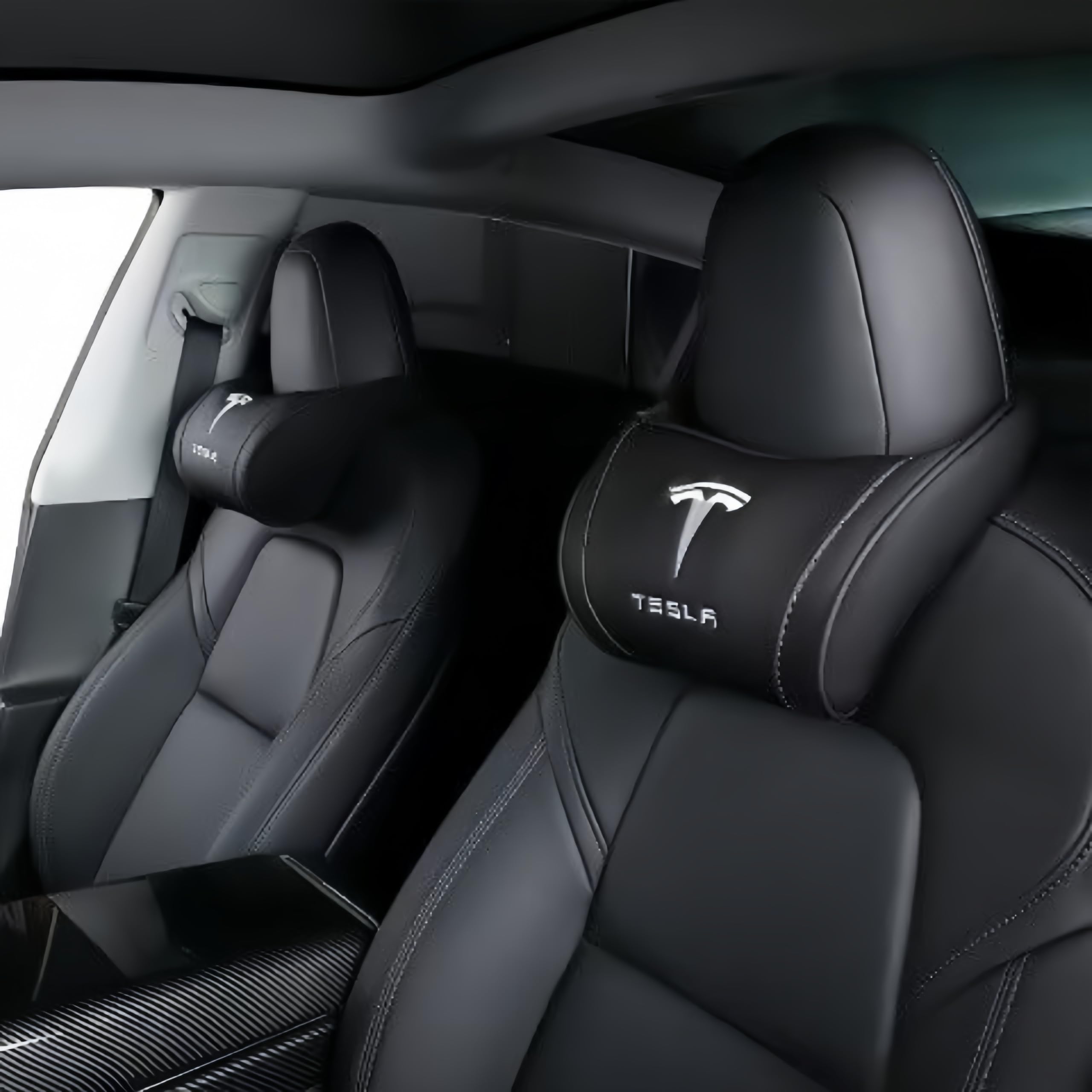 新品　Tesla ネックピロー グレー　1個 Amazon｜テスラモデル3ネックピローモデルYモデルSモデルX
