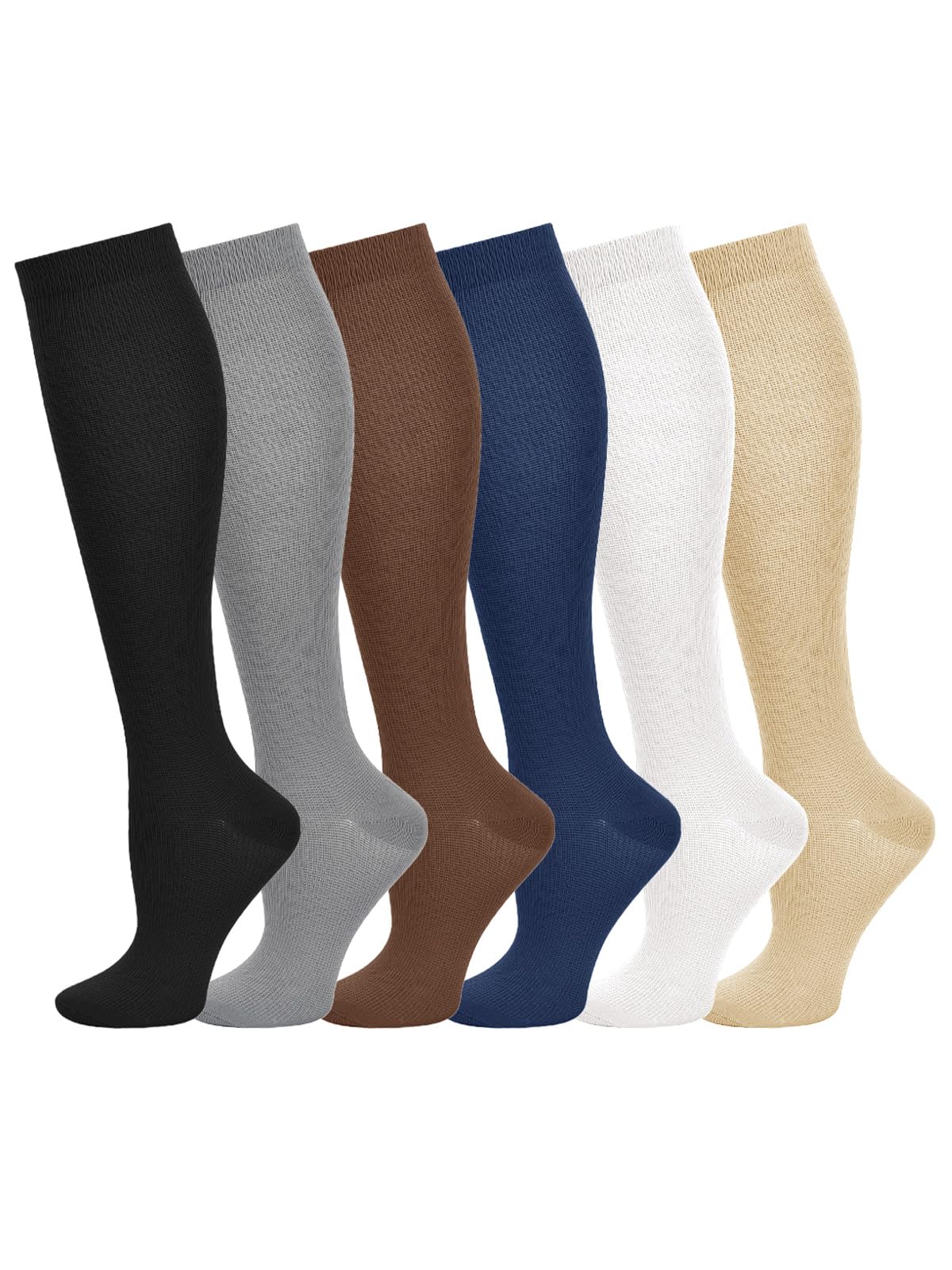 Fisoew Womens Knee High Socks F459, One Size