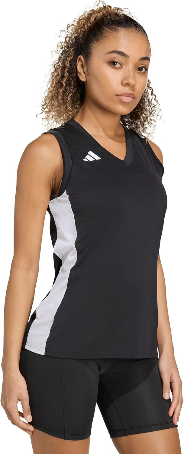 Adidas Womens Quickset Volleyball Sleeveless Jersey - Image 6