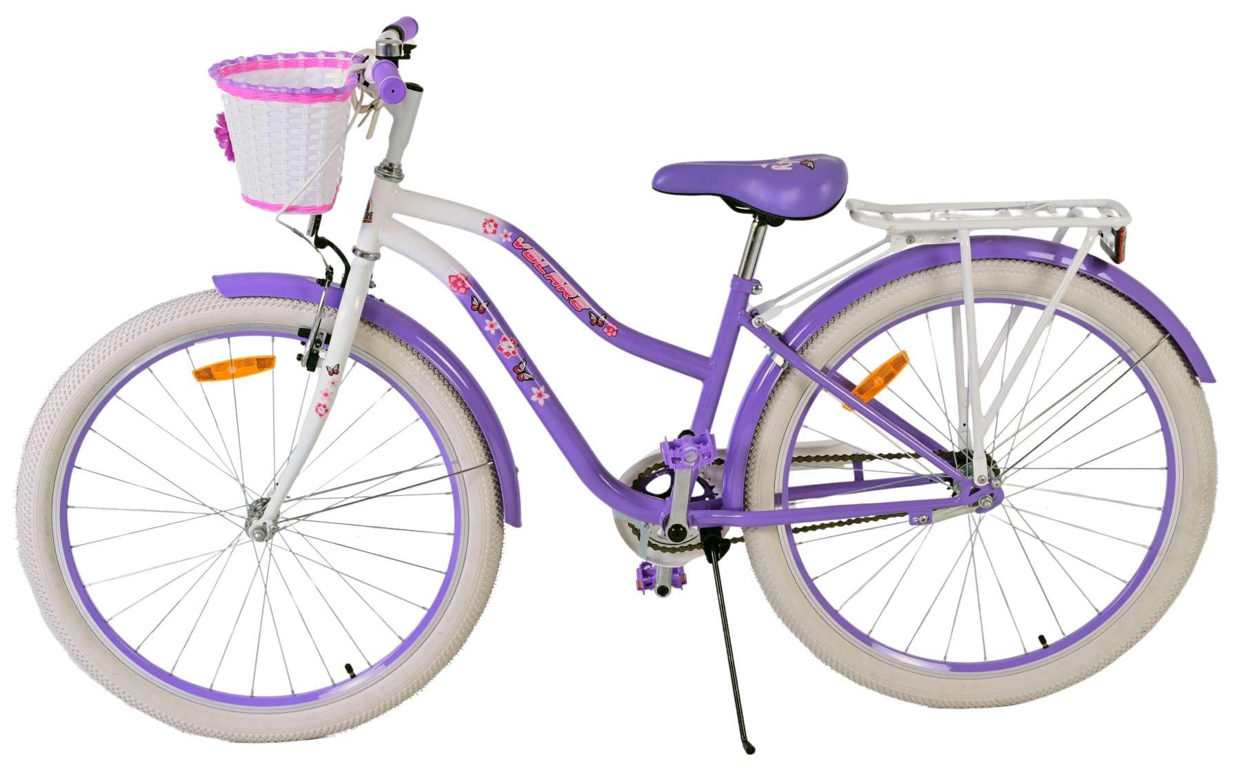 Volare Lovely Kinderfahrrad - Mädchen - 26 Zoll - Lila