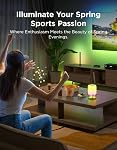 Govee Table Lamp 2 Pro x Sound by JBL, Smart Cordless Table Lamp | Music-Light Sync, 16 Music Modes & 100+ Scene Modes, Work with Matter, DIY Customized Rechargeable Desk Lamp for Bedroom